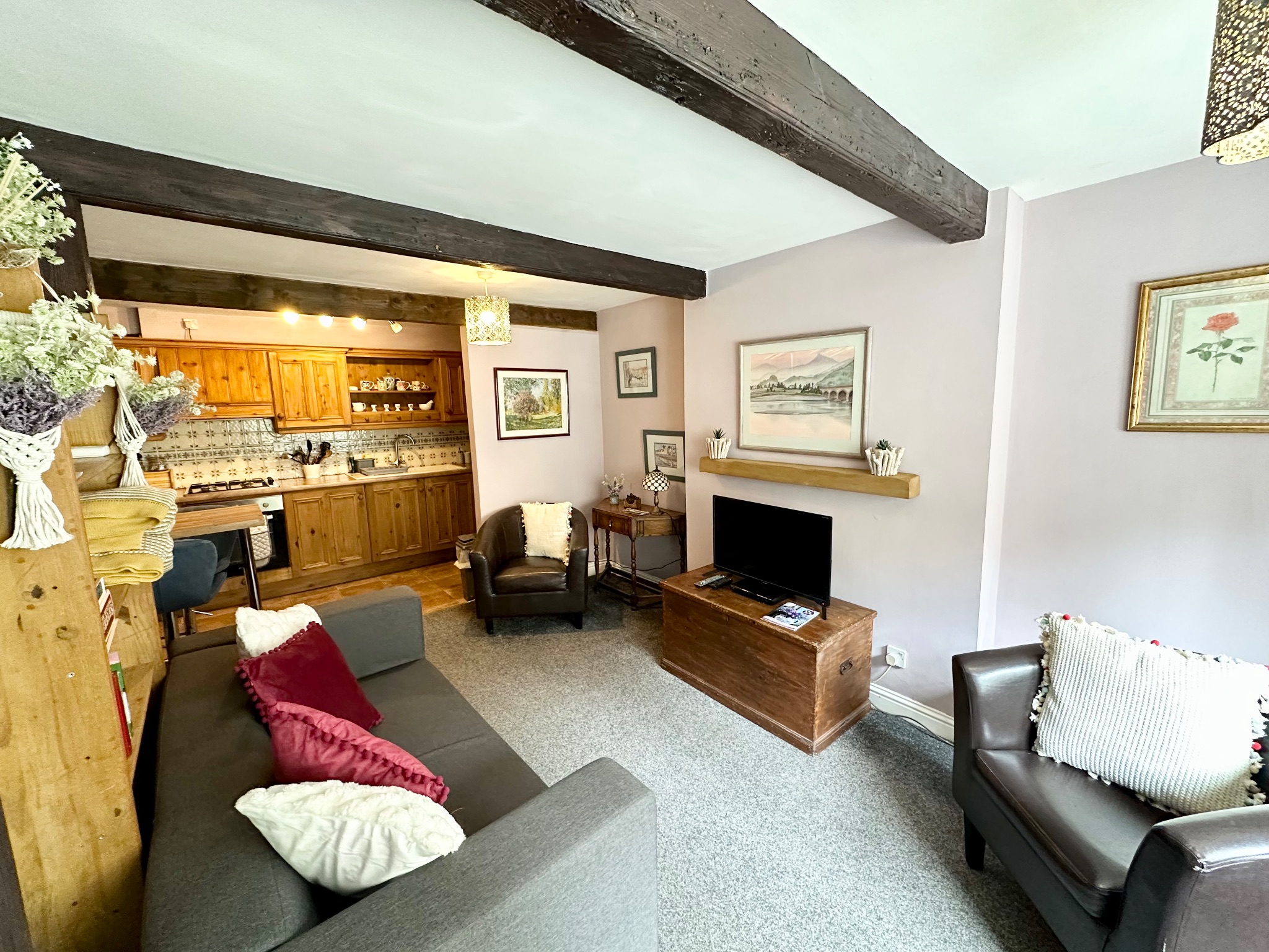 2 bedroom mid terraced house To Let in Luddenden - Photograph 9.