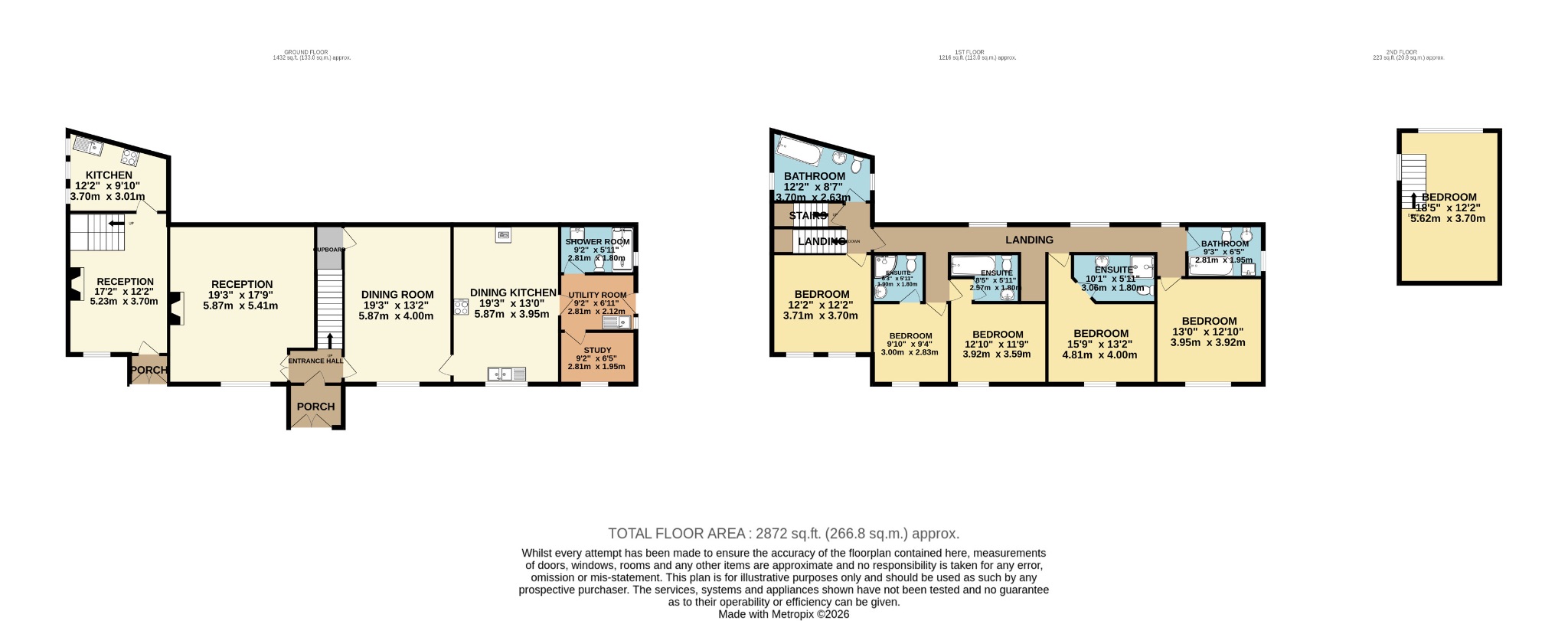 4 bedroom detached house SSTC in Todmorden - Floorplan 1.