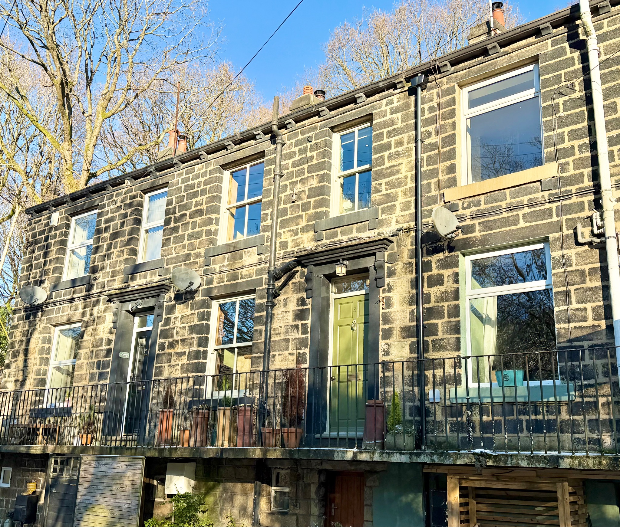 3 bedroom mid terraced house SSTC in Hebden Bridge - Photograph 1.