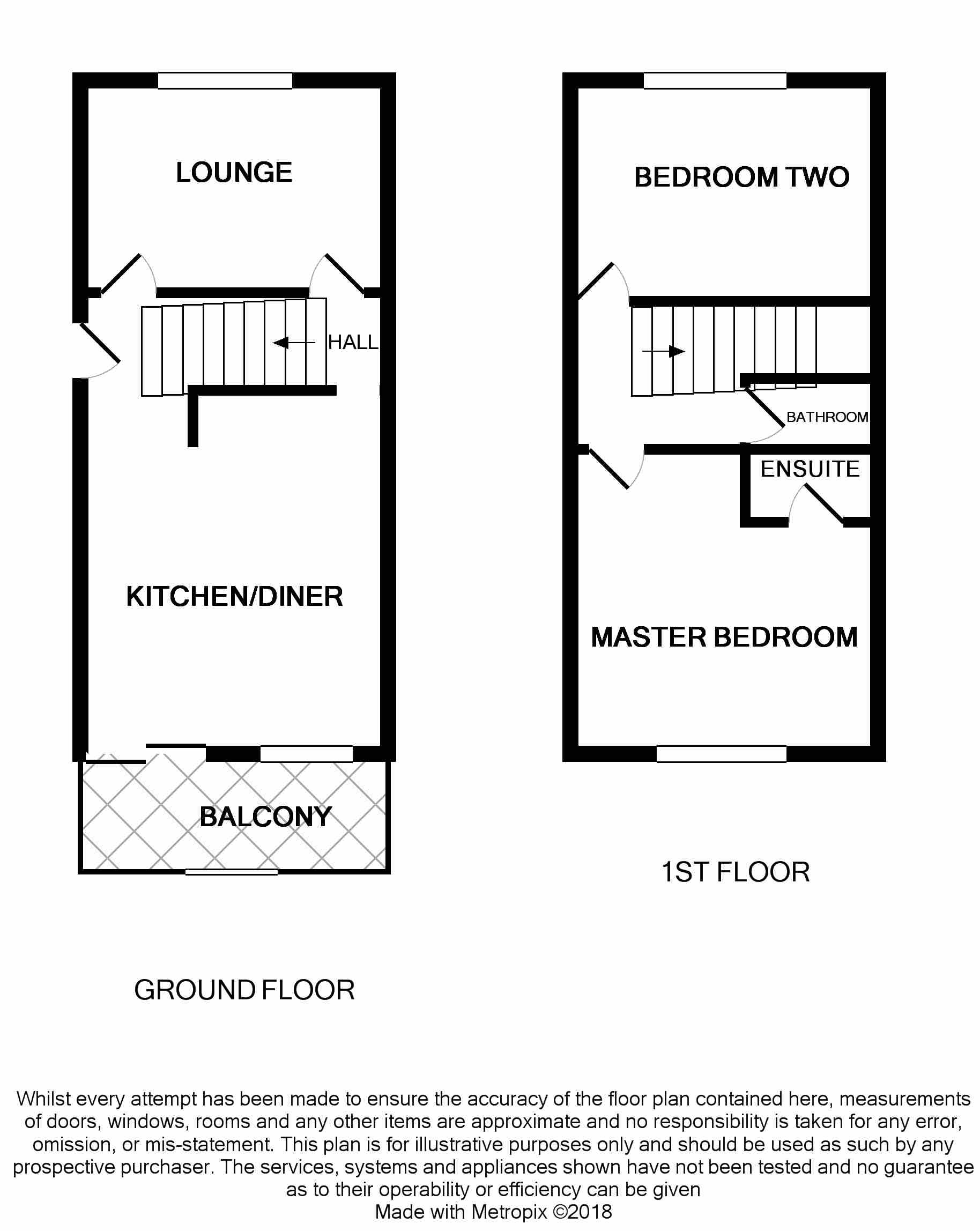 2 bedroom duplex flat/apartment To Let in Stockport - Floorplan 1.