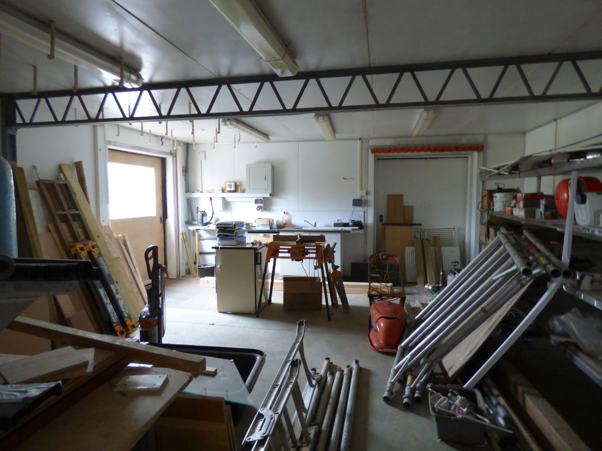 Office For Sale in Stockport - Sliding Door Unit.