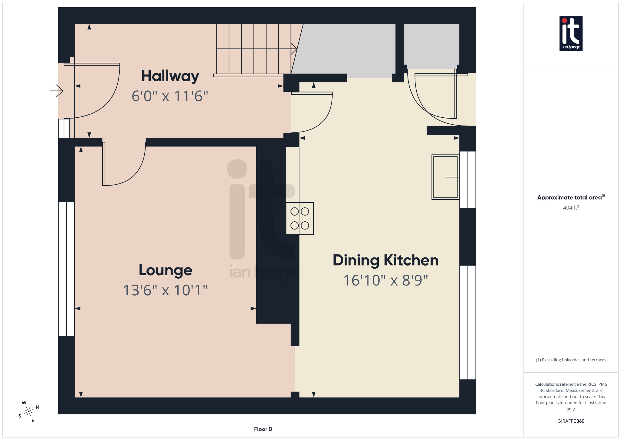 3 bedroom mid terraced house For Sale in Stockport - Floorplan 3.