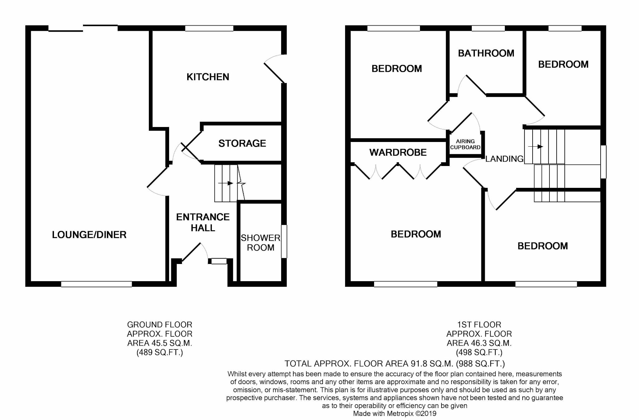 4 bedroom detached house Under Offer in Stockport - Floorplan 1.