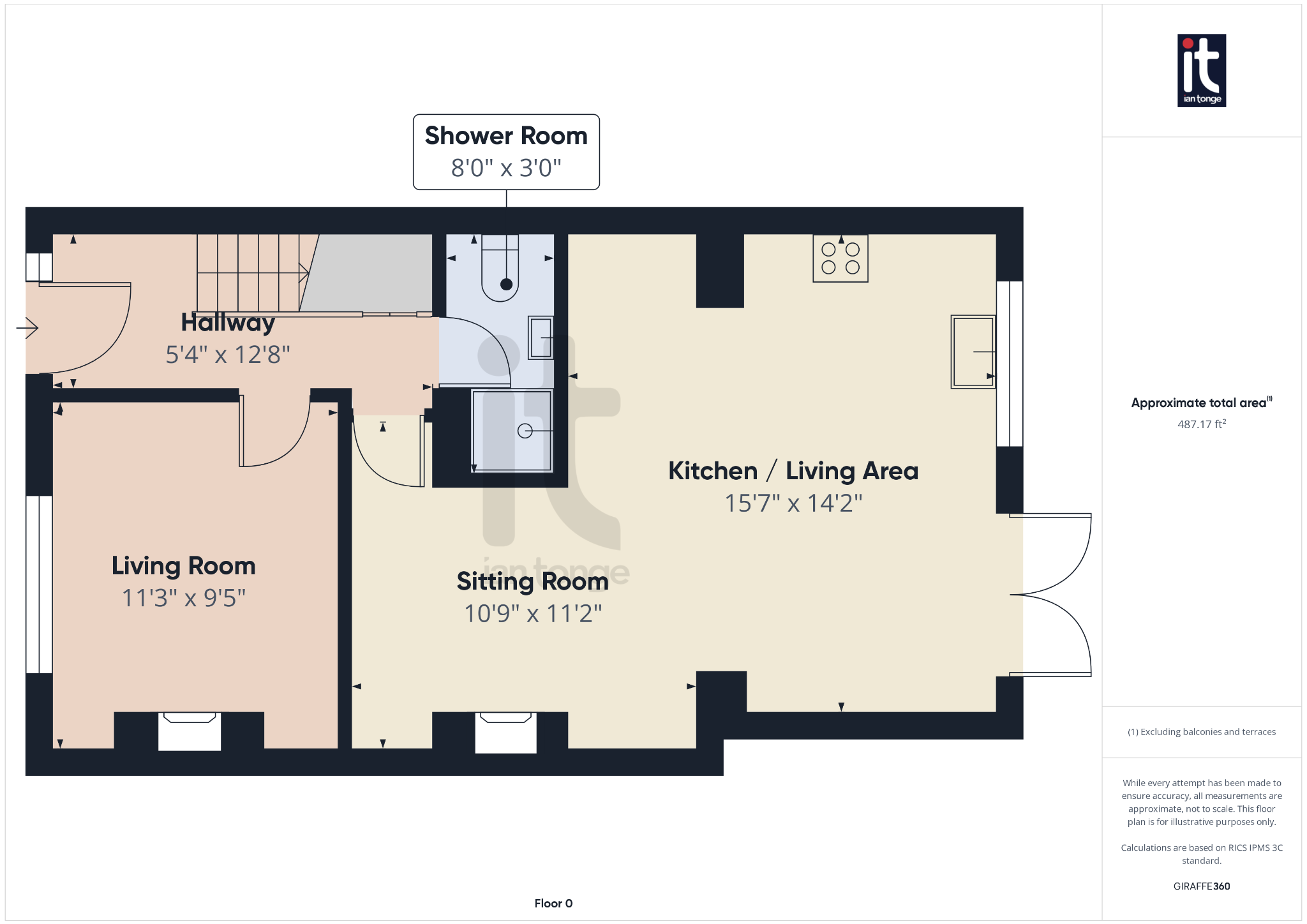 3 bedroom semi-detached house SSTC in Stockport - Floorplan 2.