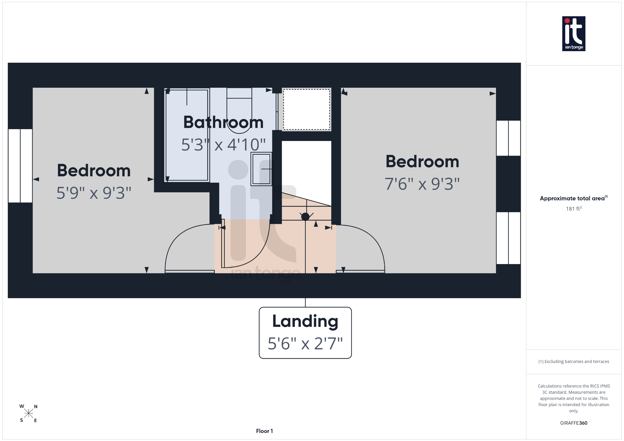 2 bedroom end terraced house For Sale in Stockport - Floorplan 3.