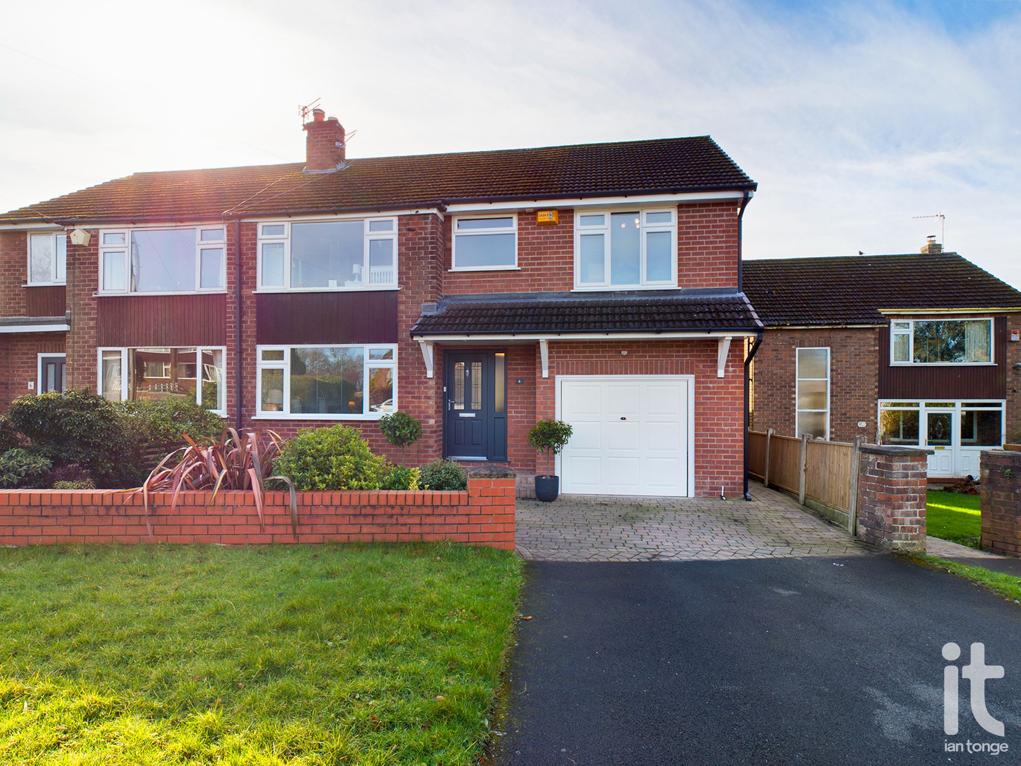 5 bedroom semi-detached house SSTC in Stockport - Front Elevation.