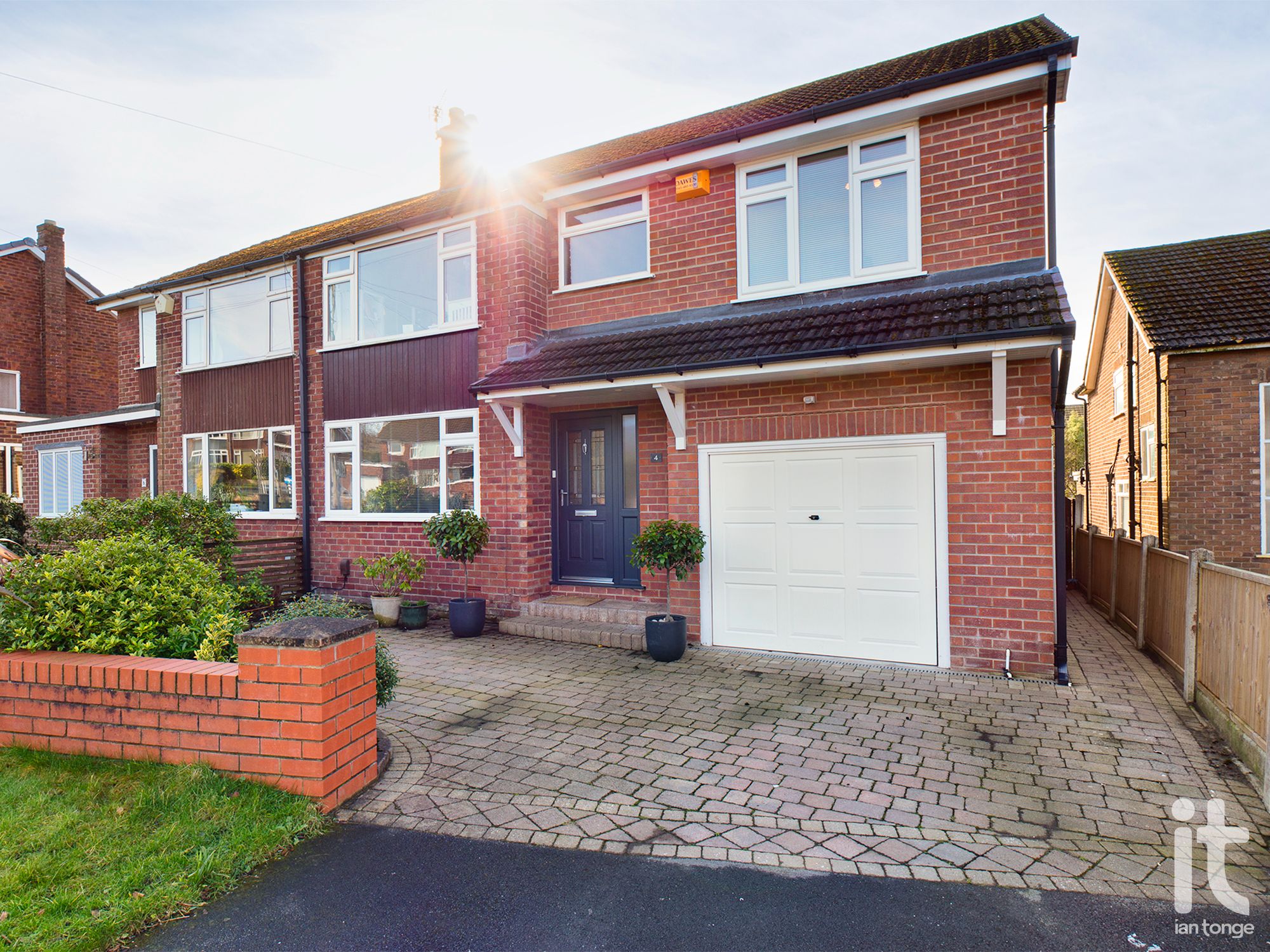 5 bedroom semi-detached house SSTC in Stockport - Front Elevation.