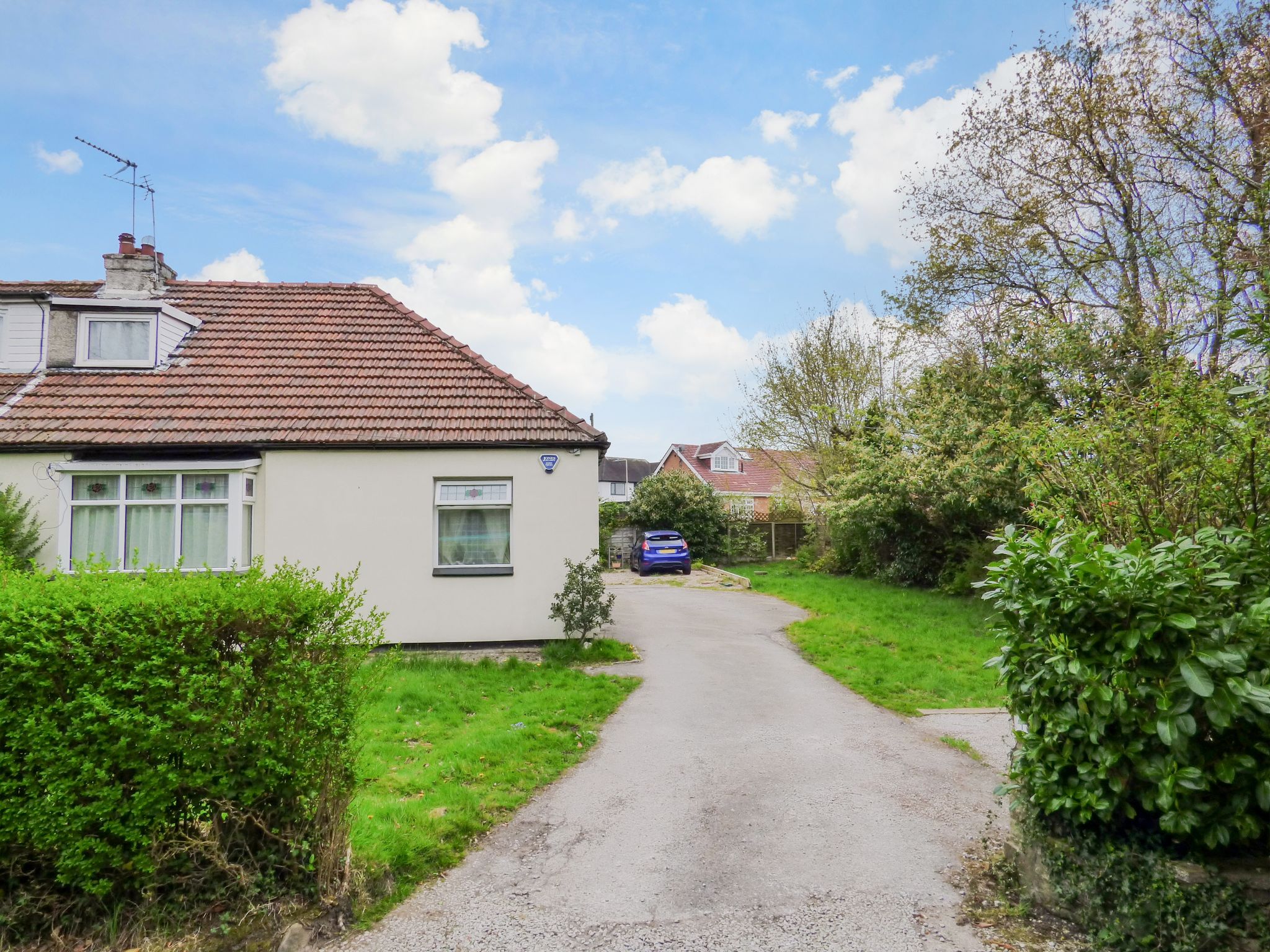 3 bedroom semi-detached bungalow Sold in Stockport - Front Elevation.