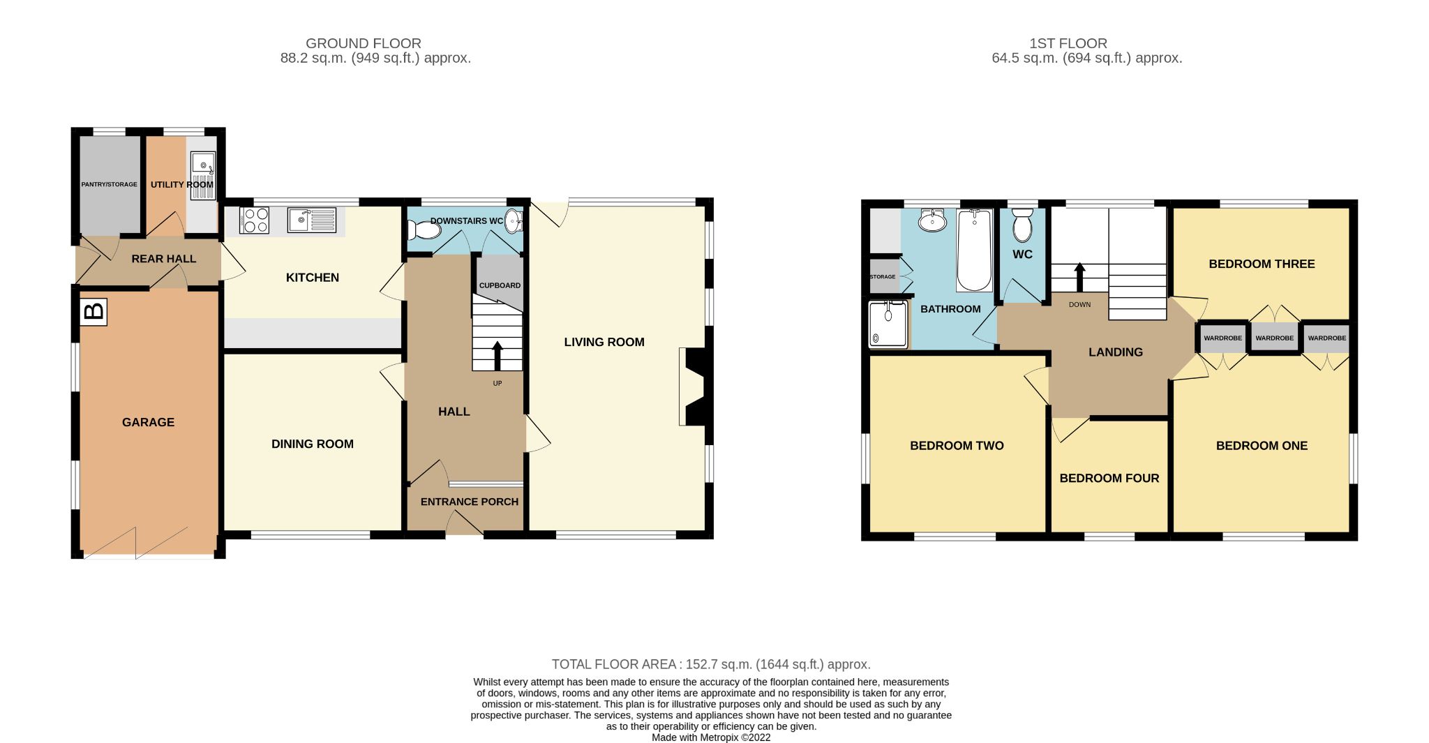 4 bedroom detached house SSTC in Hyde - Floorplan 1.