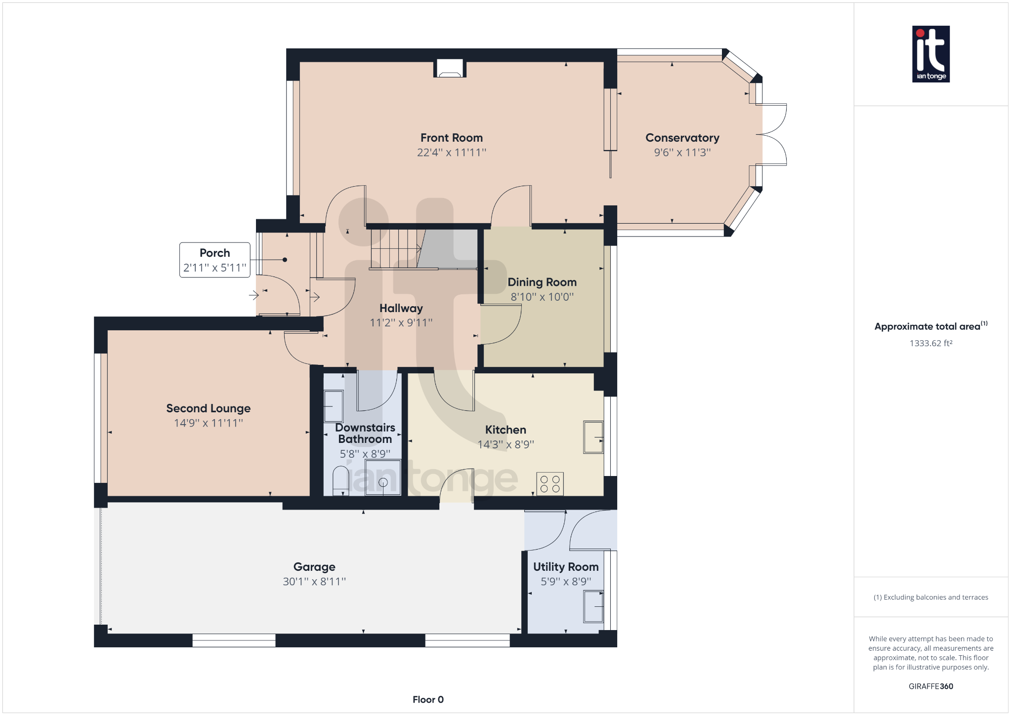 4 bedroom detached house SSTC in Stockport - Floorplan 1.