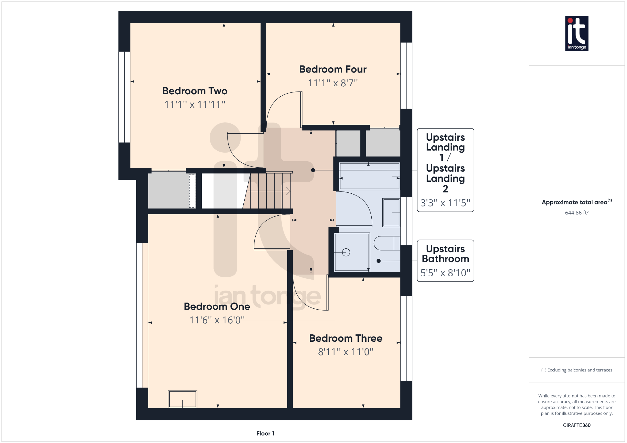 4 bedroom detached house SSTC in Stockport - Floorplan 2.