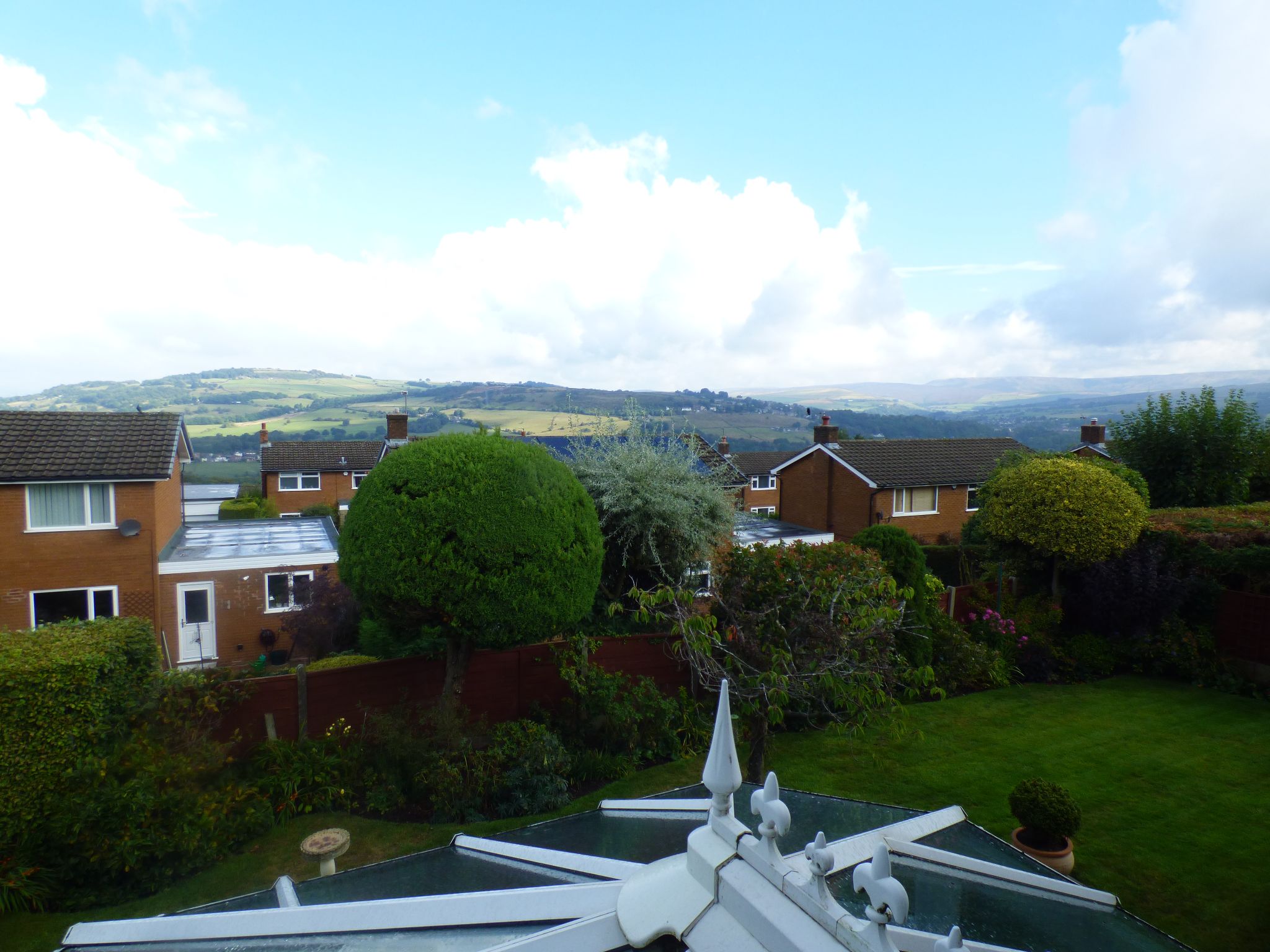 4 bedroom detached house SSTC in Stockport - View from Bedroom Four.