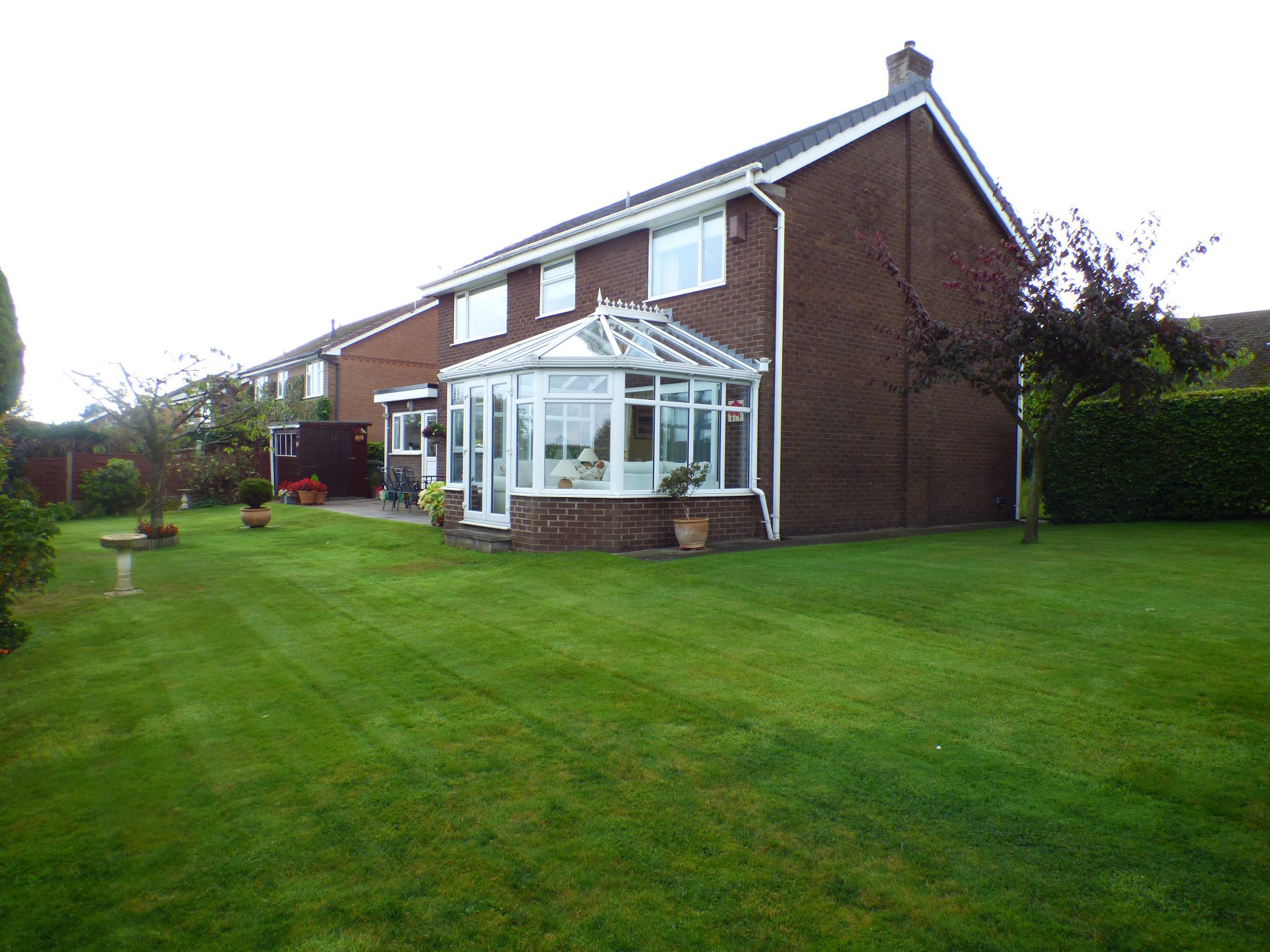 4 bedroom detached house SSTC in Stockport - Rear Garden.