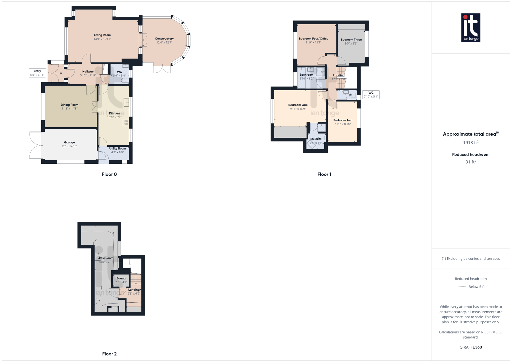 4 bedroom detached house Under Offer in Stockport - Floorplan 1.