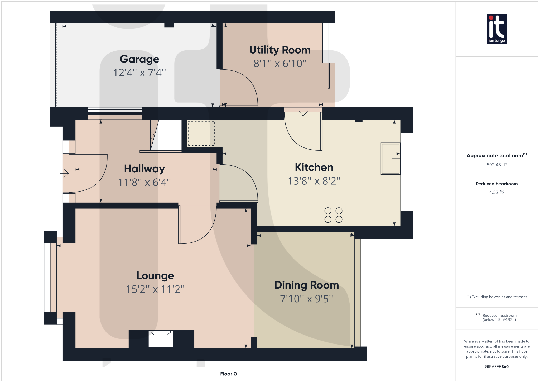 3 bedroom semi-detached house SSTC in Stockport - Floorplan 1.