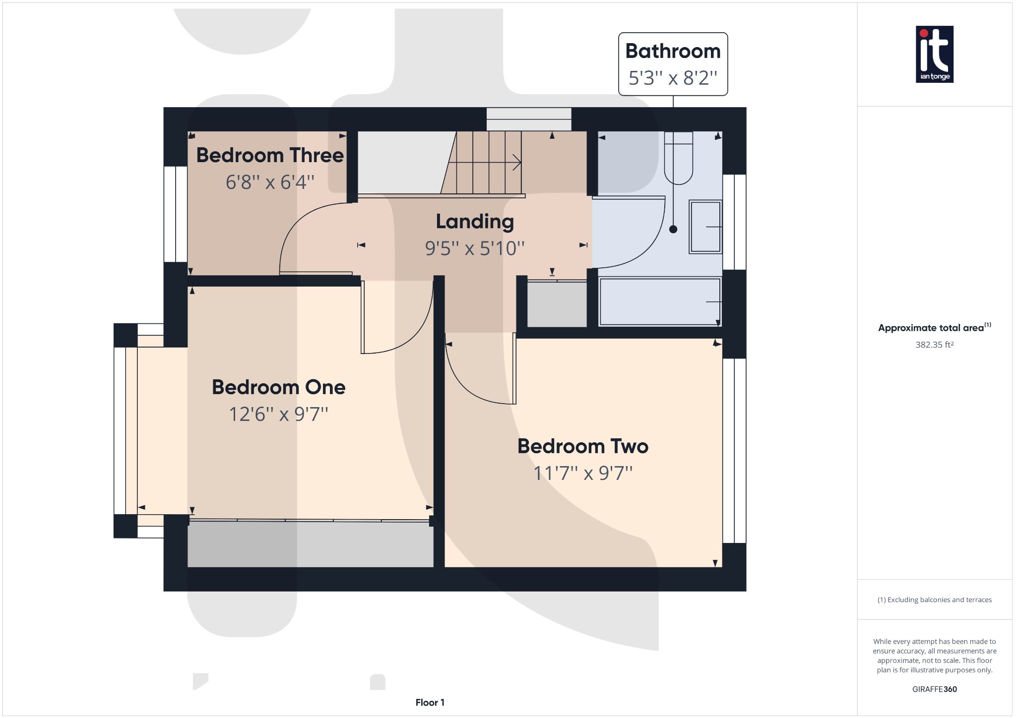 3 bedroom semi-detached house SSTC in Stockport - Floorplan 2.