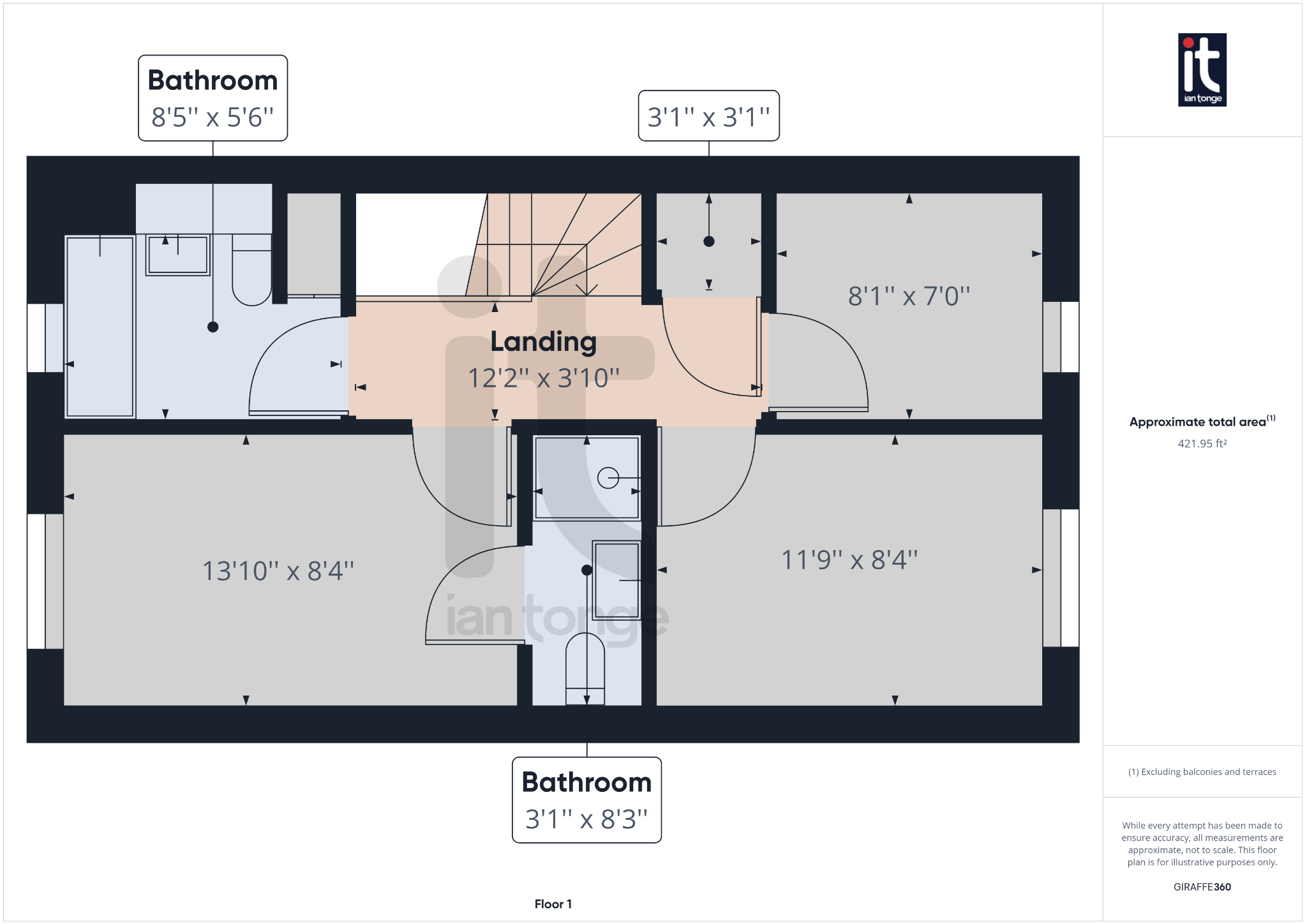 3 bedroom mews house Under Offer in Stockport - Floorplan 2.