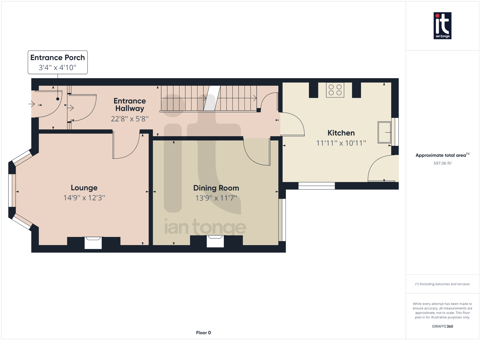 5 bedroom semi-detached house Sold in Stockport - Floorplan 1.