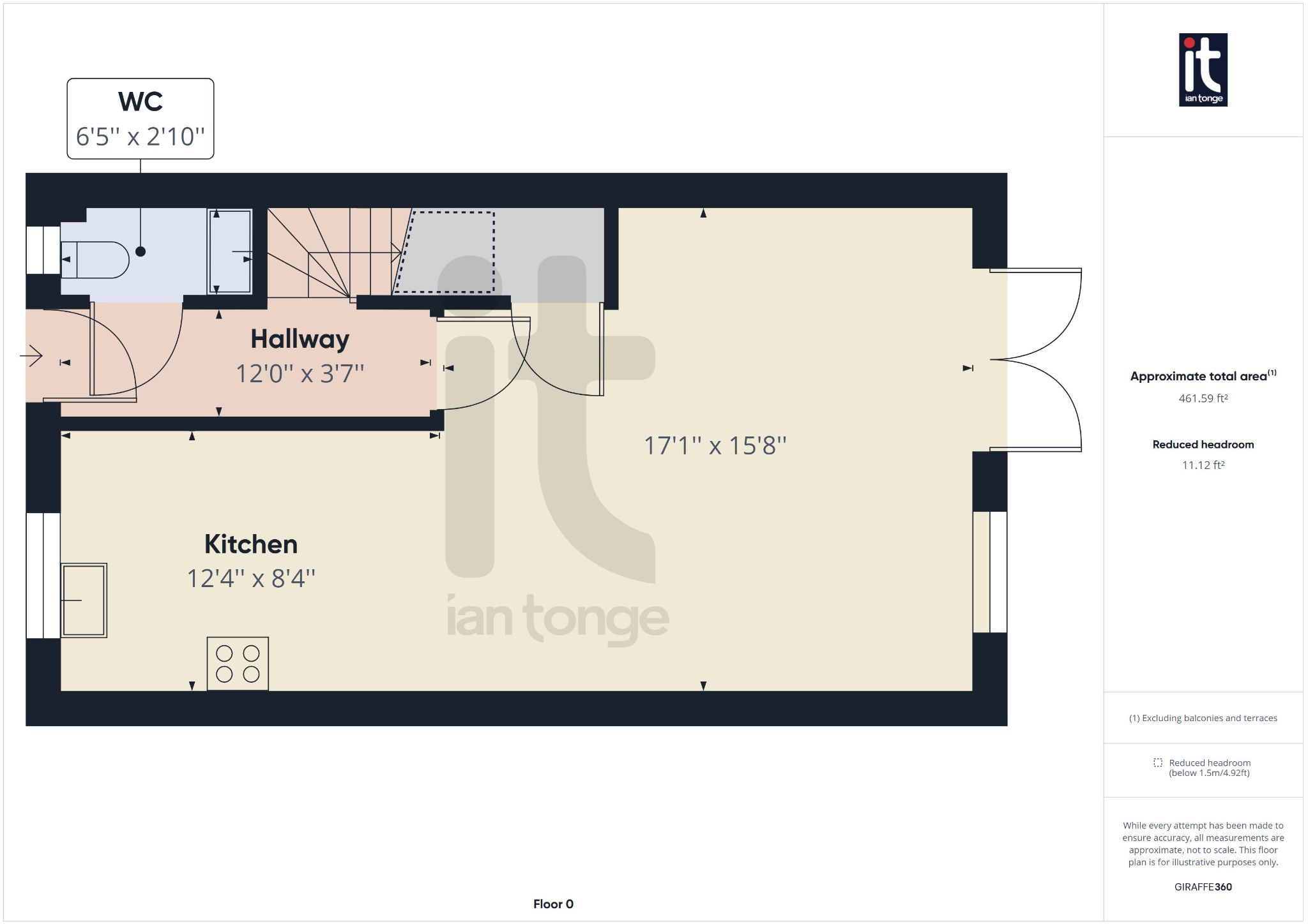 3 bedroom semi-detached house Under Offer in Stockport - Floorplan 1.