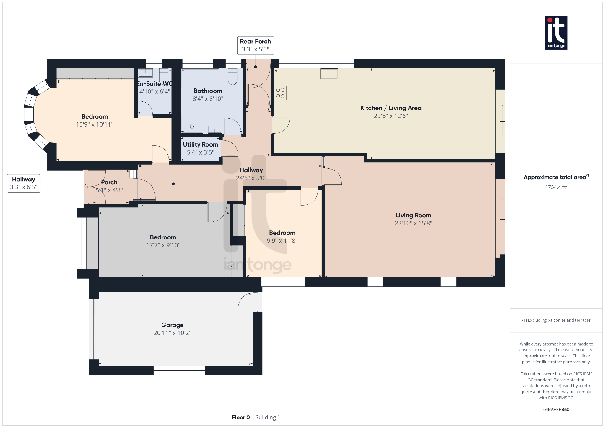 3 bedroom detached bungalow Under Offer in Stockport - Floorplan 2.