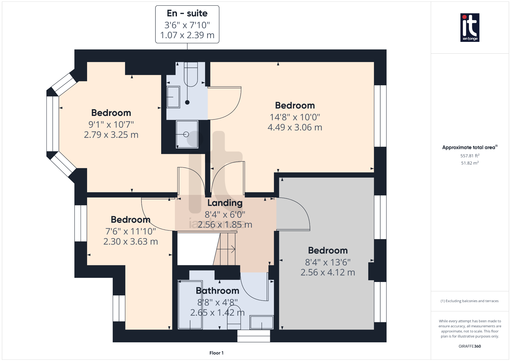 4 bedroom semi-detached house Sold in Stockport - Floorplan 3.