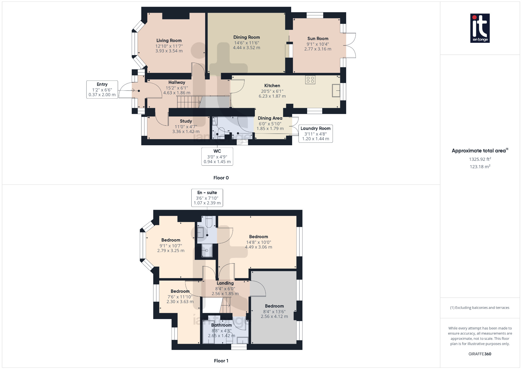 4 bedroom semi-detached house Sold in Stockport - Floorplan 1.
