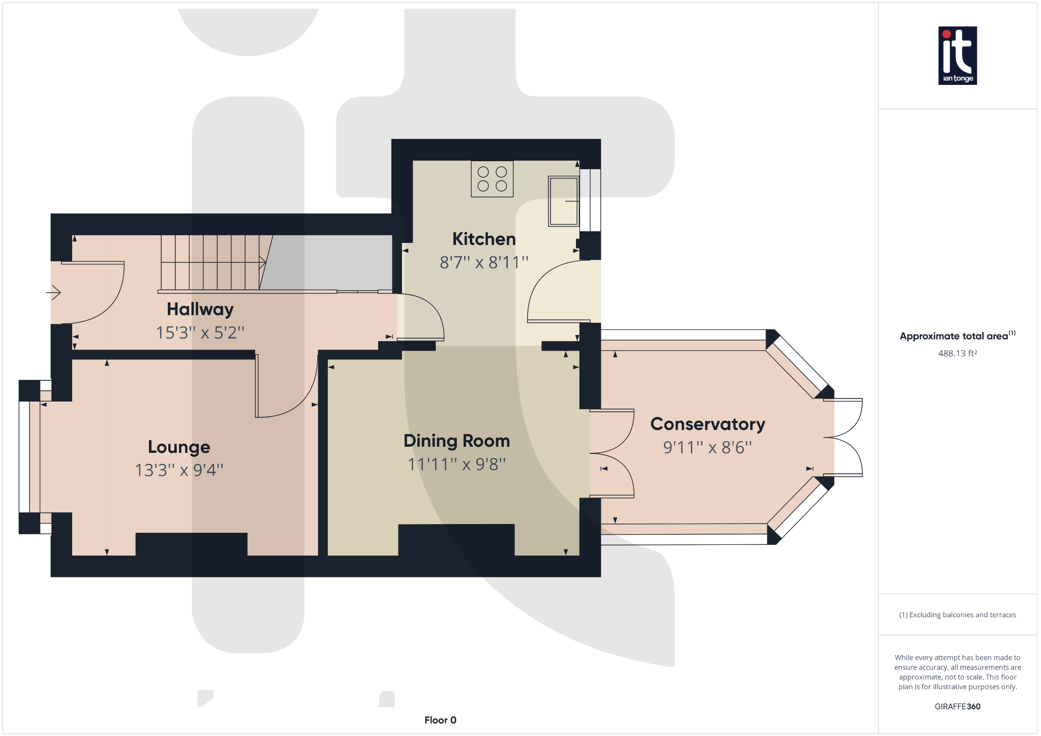 3 bedroom semi-detached house SSTC in Stockport - Floorplan 2.