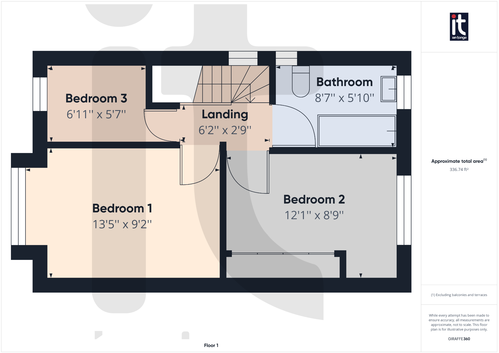 3 bedroom semi-detached house SSTC in Stockport - Floorplan 3.