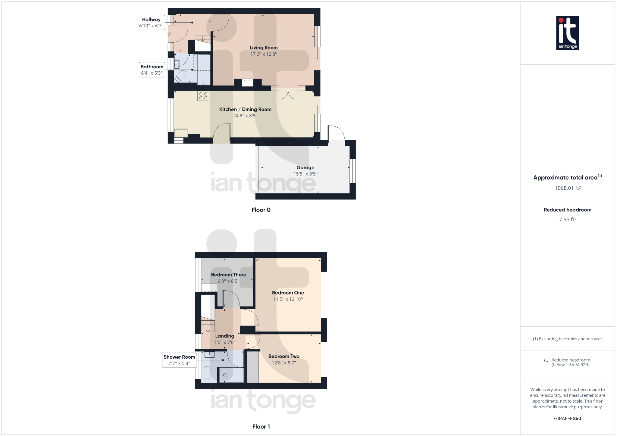 3 bedroom link detached house Sold in Stockport - Floorplan 3.