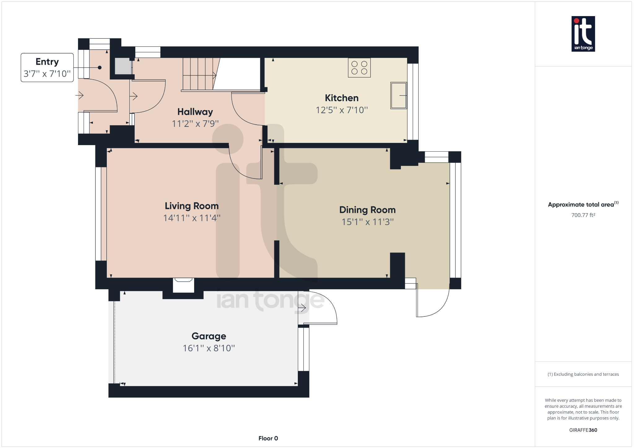 3 bedroom detached house Under Offer in Stockport - Floorplan 1.