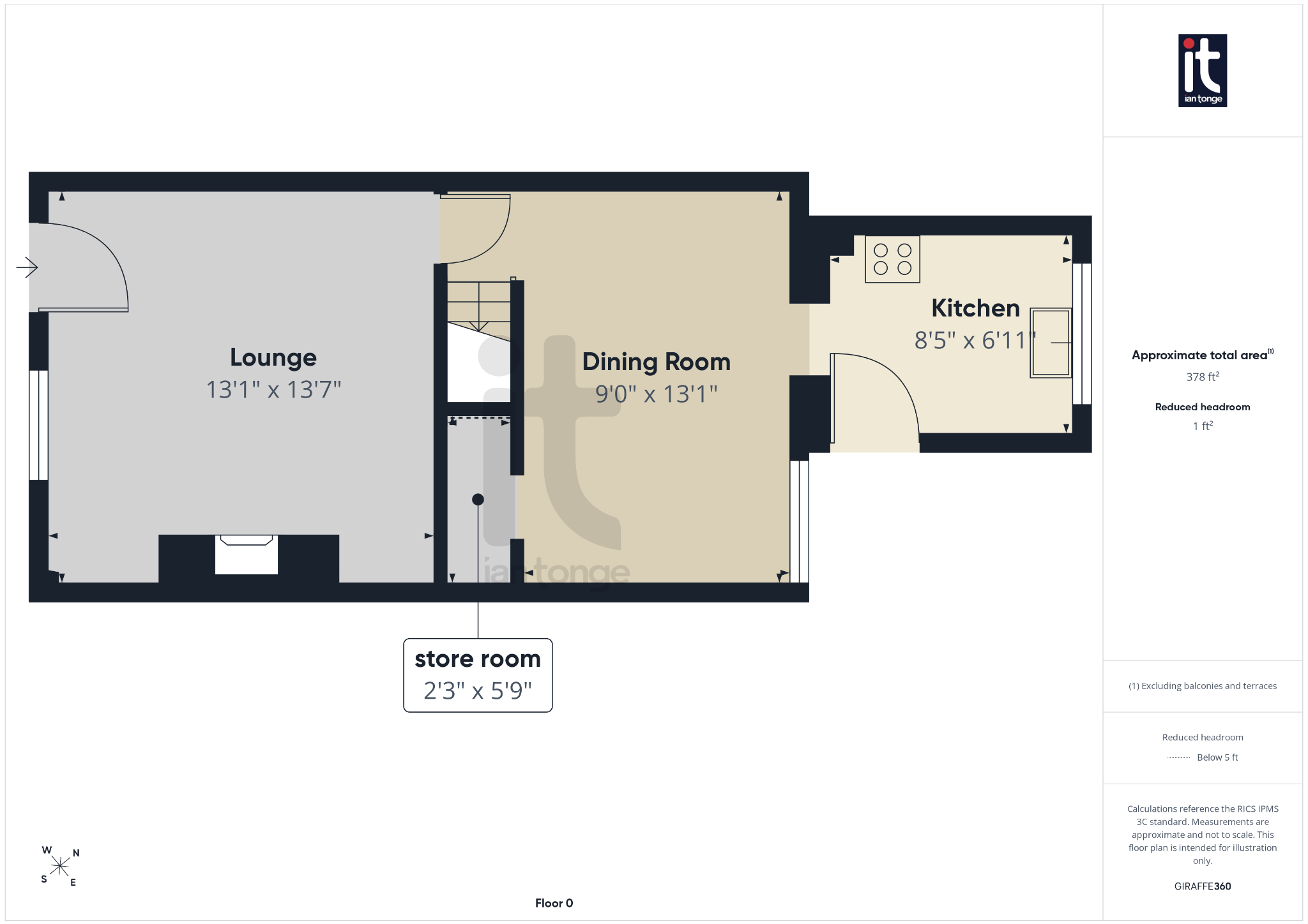 2 bedroom end terraced house For Sale in Stockport - Floorplan 3.