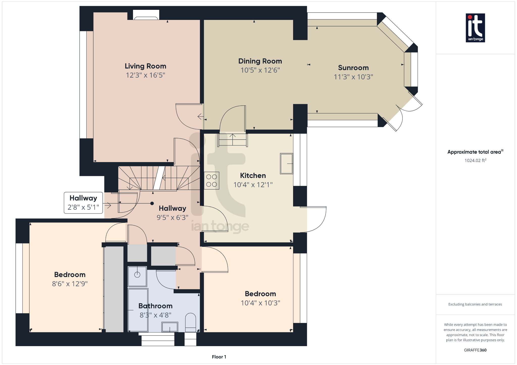 4 bedroom detached house Sold in Stockport - Floorplan 3.