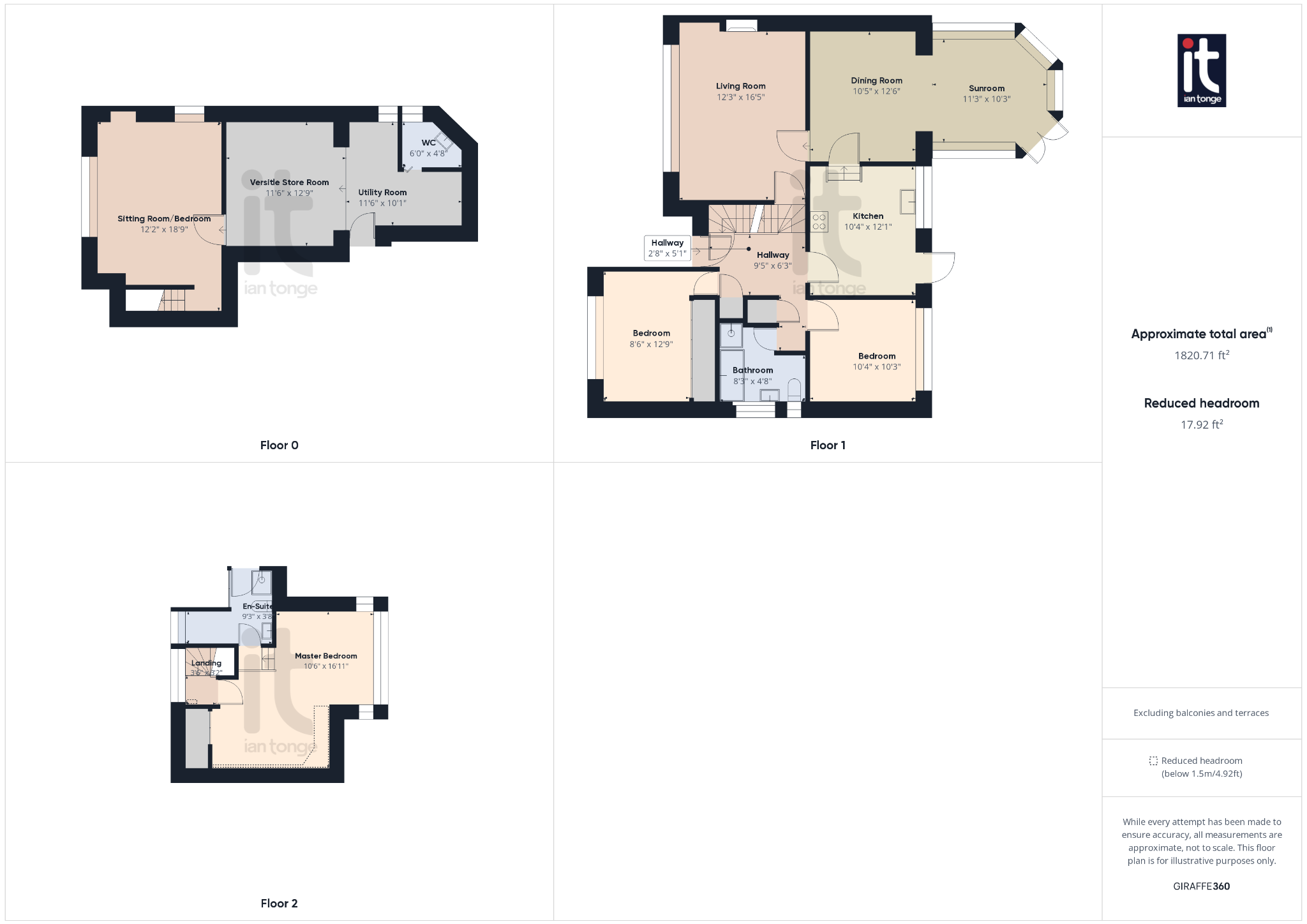 4 bedroom detached house Sold in Stockport - Floorplan 1.