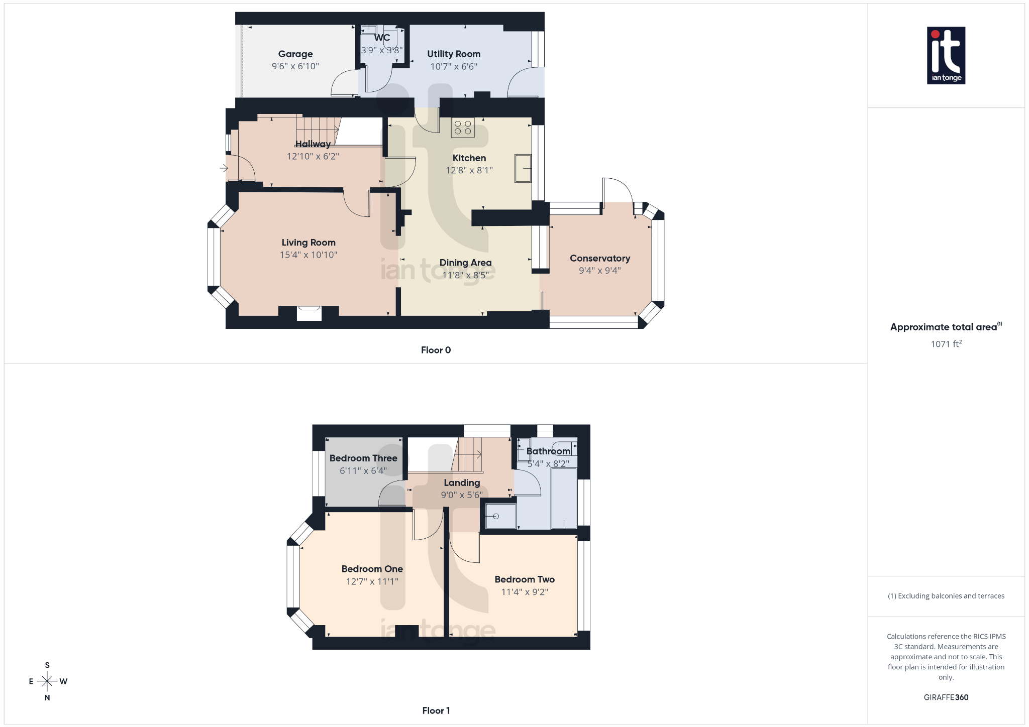 3 bedroom semi-detached house Sold in Stockport - Floorplan 3.
