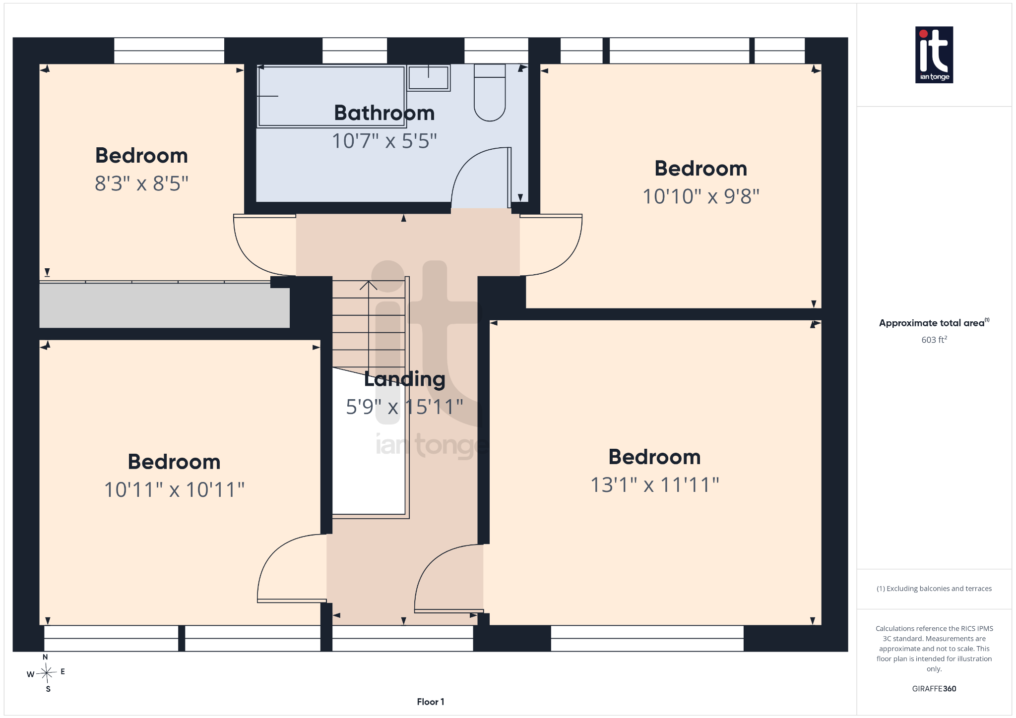 4 bedroom detached house For Sale in Stockport - Floorplan 3.