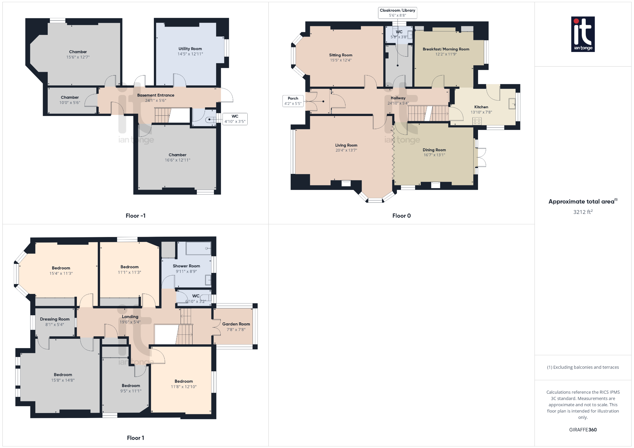 5 bedroom detached house For Sale in Stockport - Floorplan 1.