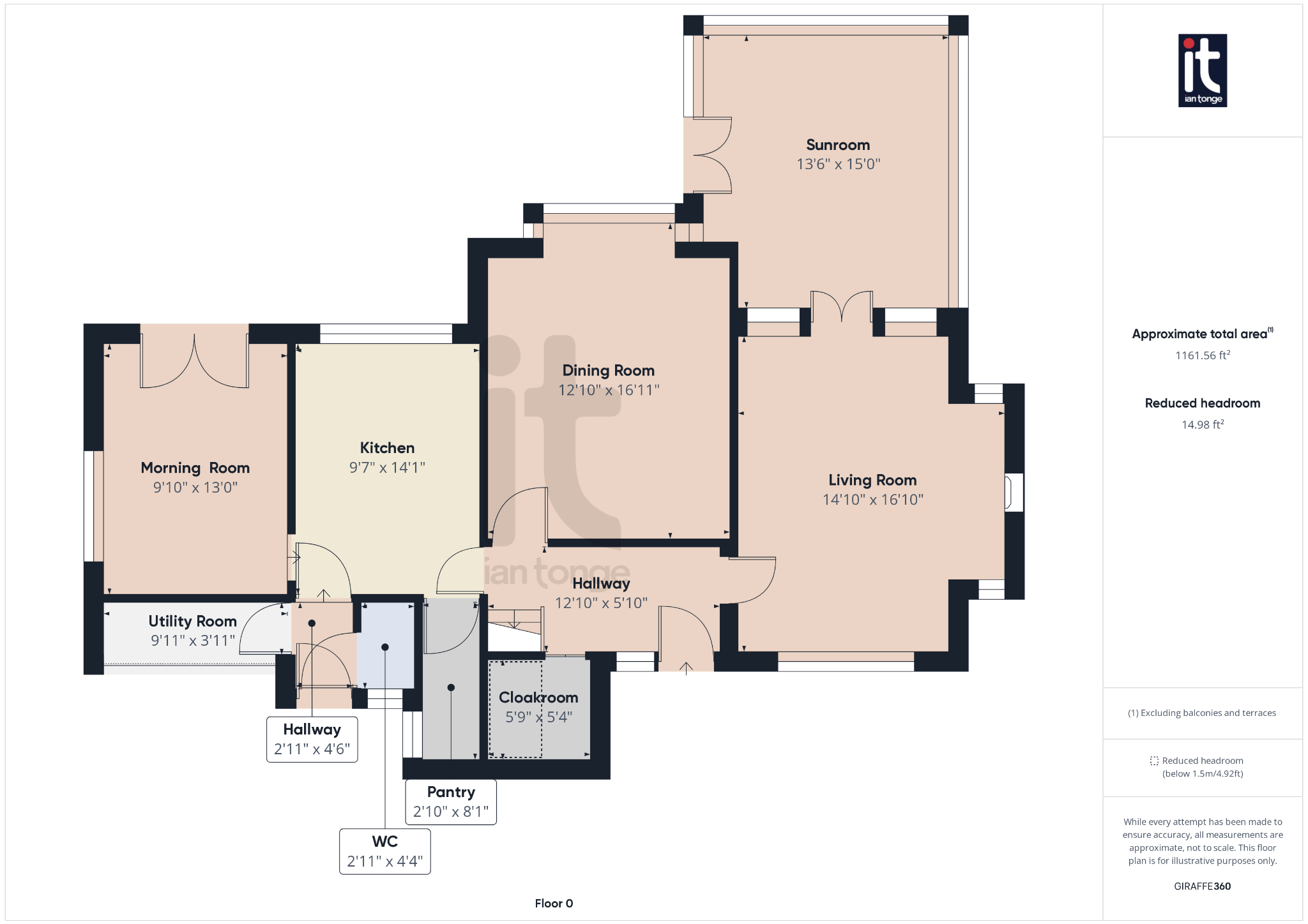 4 bedroom detached house Under Offer in Stockport - Floorplan 1.