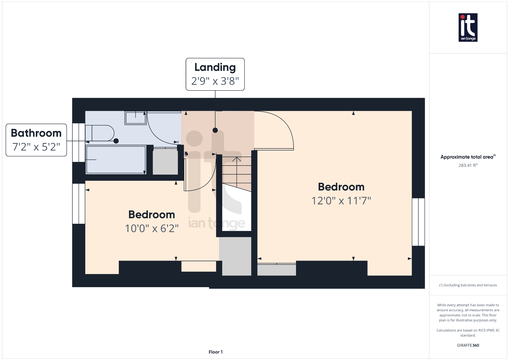 2 bedroom mid terraced house SSTC in Stockport - Floorplan 4.