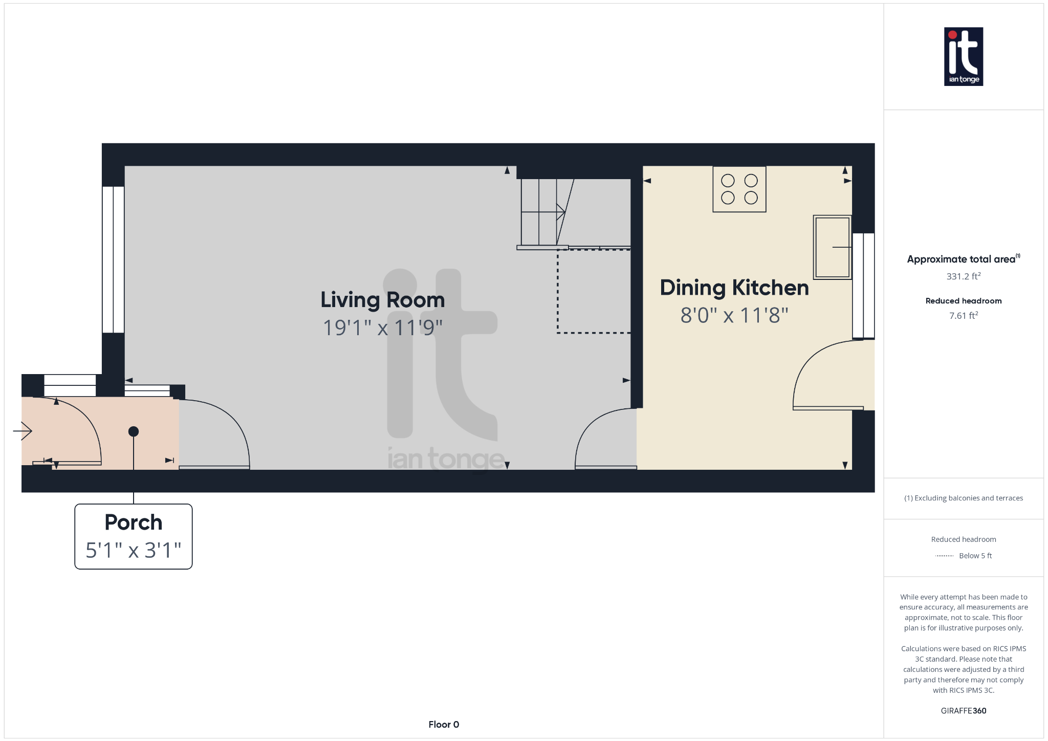 2 bedroom mews house SSTC in Stockport - Floorplan 2.
