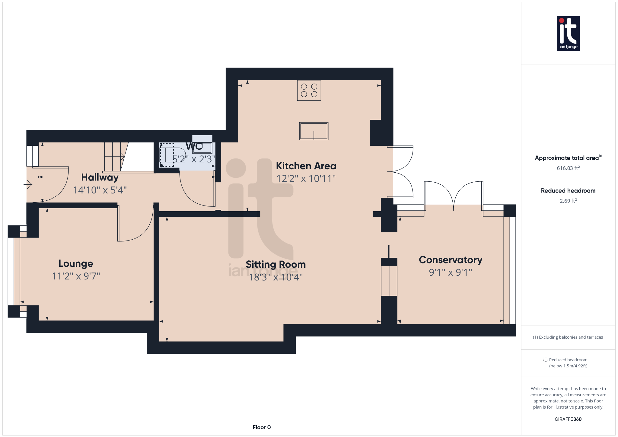 3 bedroom detached house Sold in Stockport - Floorplan 2.