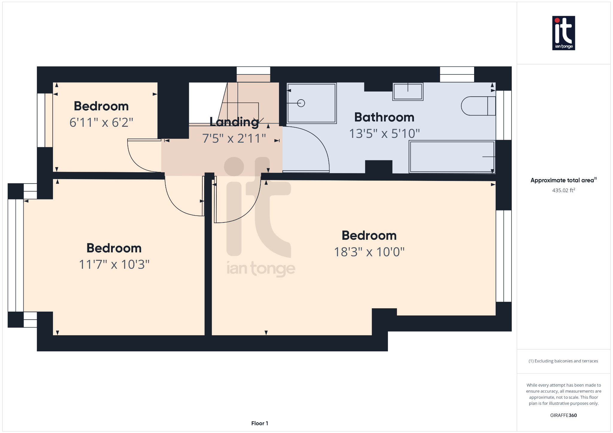 3 bedroom detached house Sold in Stockport - Floorplan 3.