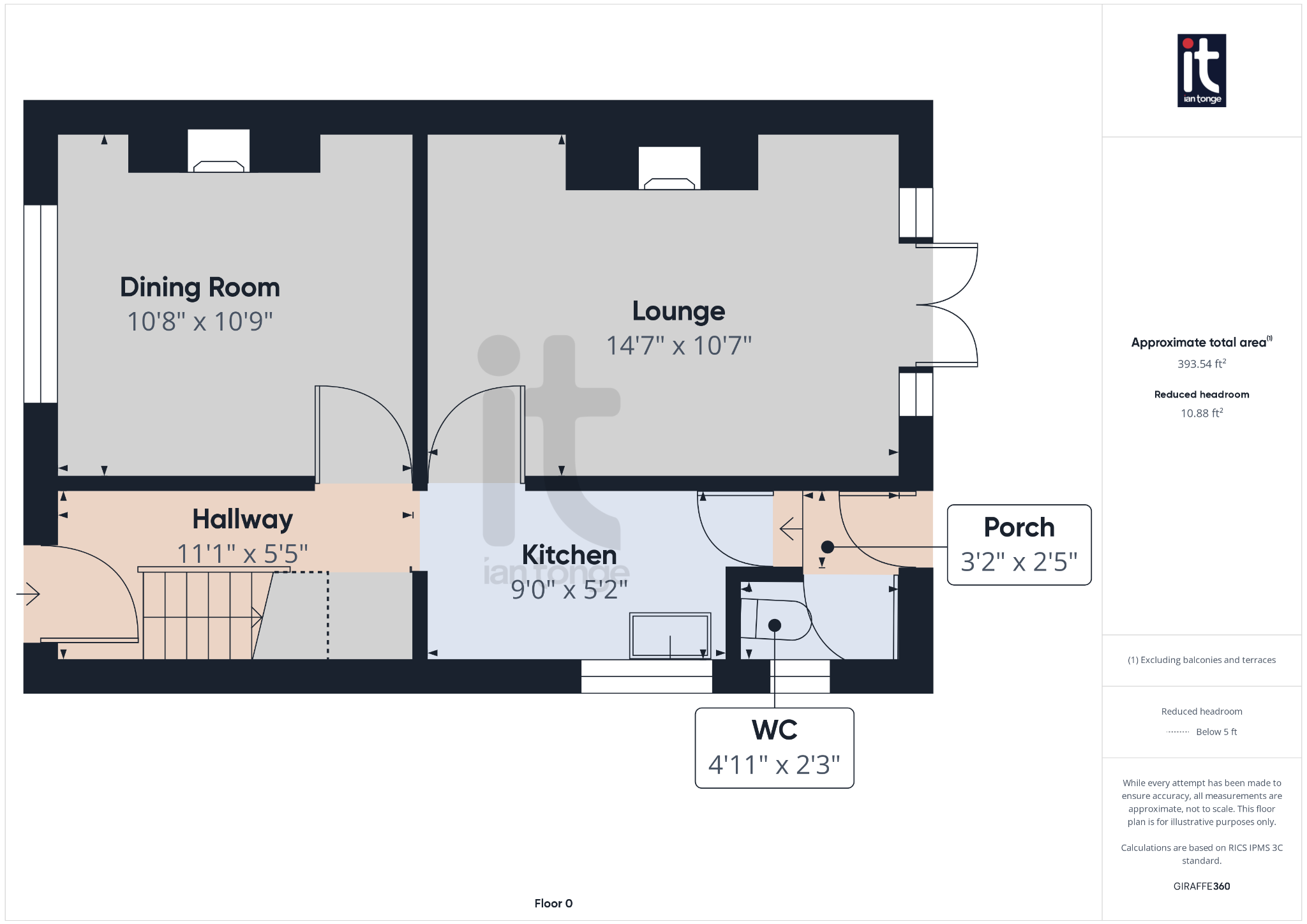 3 bedroom semi-detached house SSTC in Stockport - Floorplan 2.