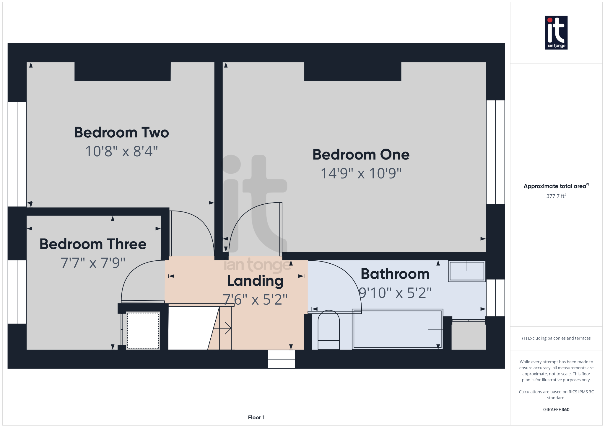 3 bedroom semi-detached house SSTC in Stockport - Floorplan 3.