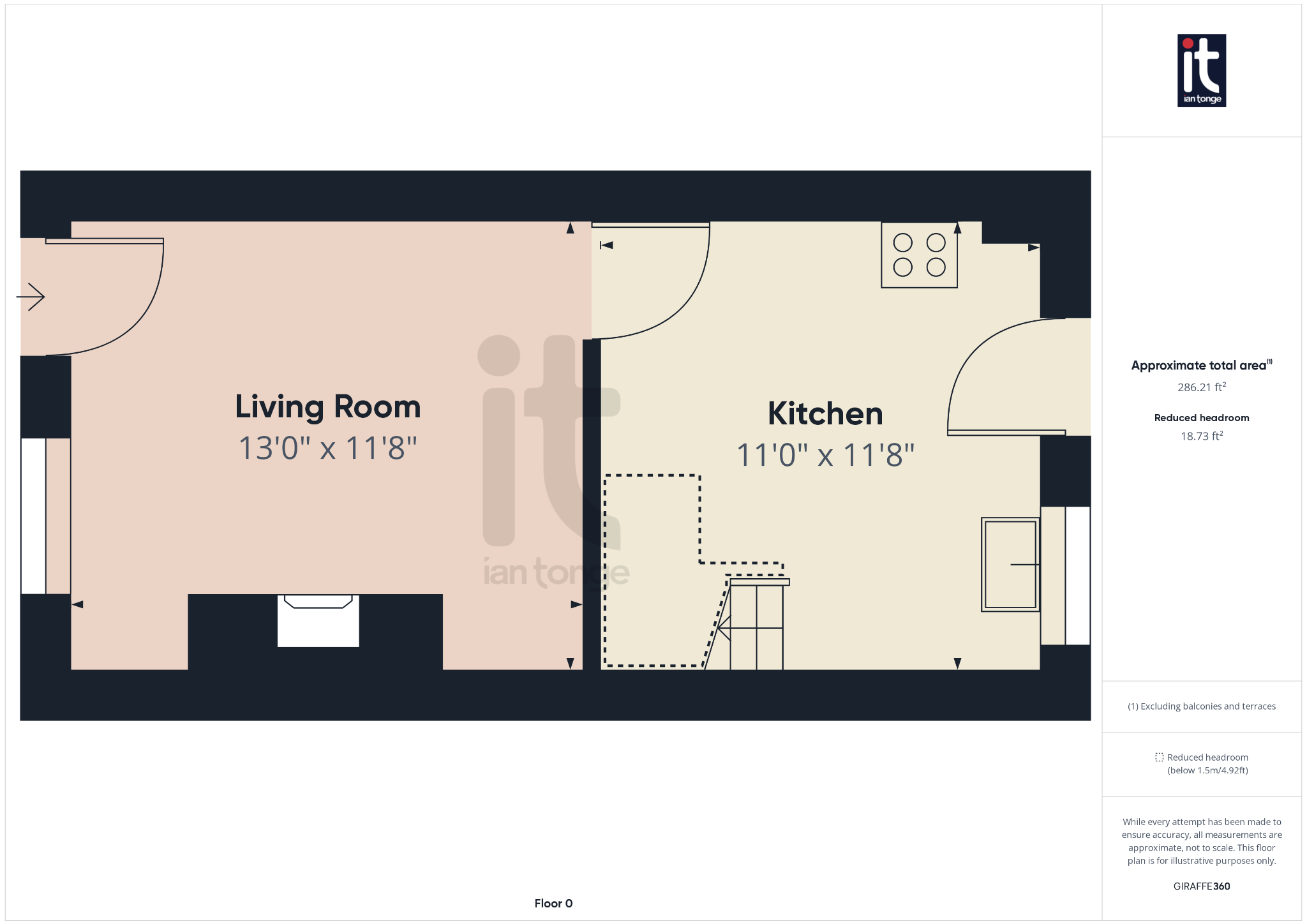 2 bedroom mid terraced house For Sale in Disley - Floorplan 2.