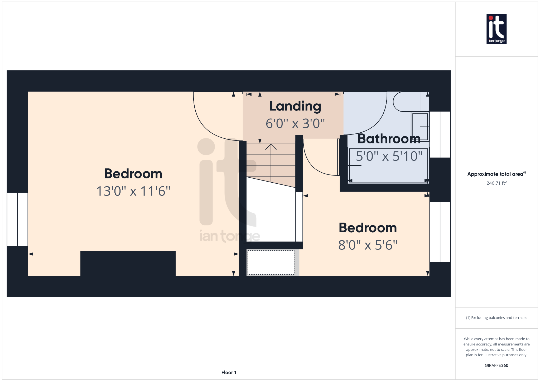 2 bedroom mid terraced house For Sale in Disley - Floorplan 3.