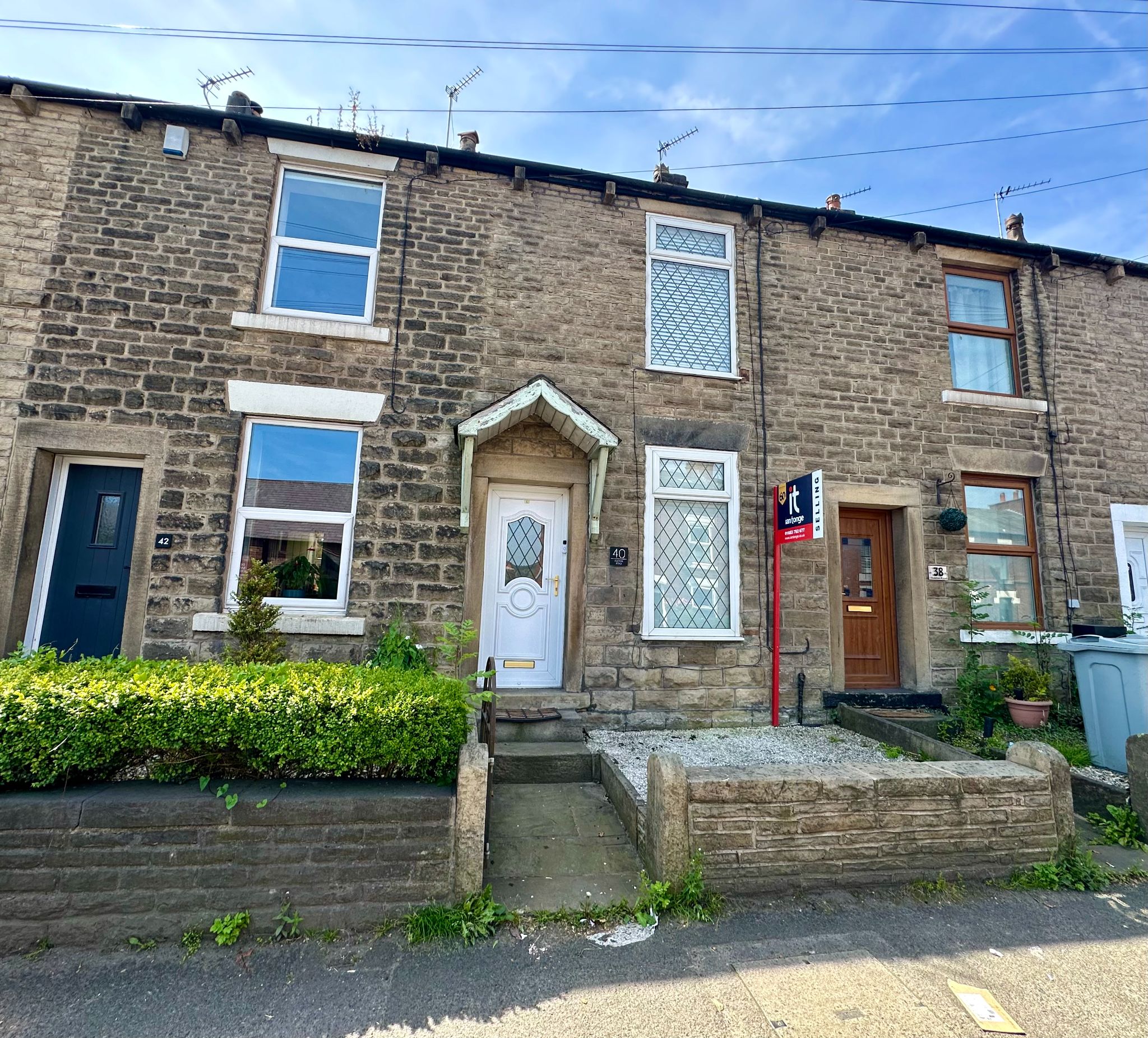2 bedroom mid terraced house For Sale in Disley - Photograph 1.