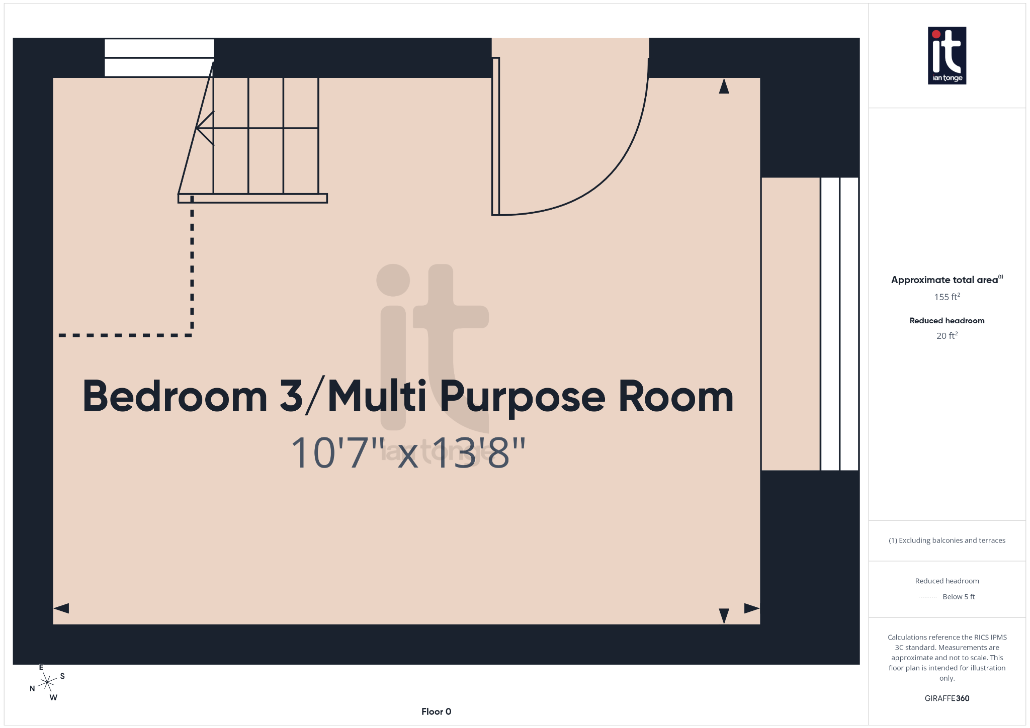 3 bedroom link detached bungalow SSTC in Stockport - Floorplan 2.