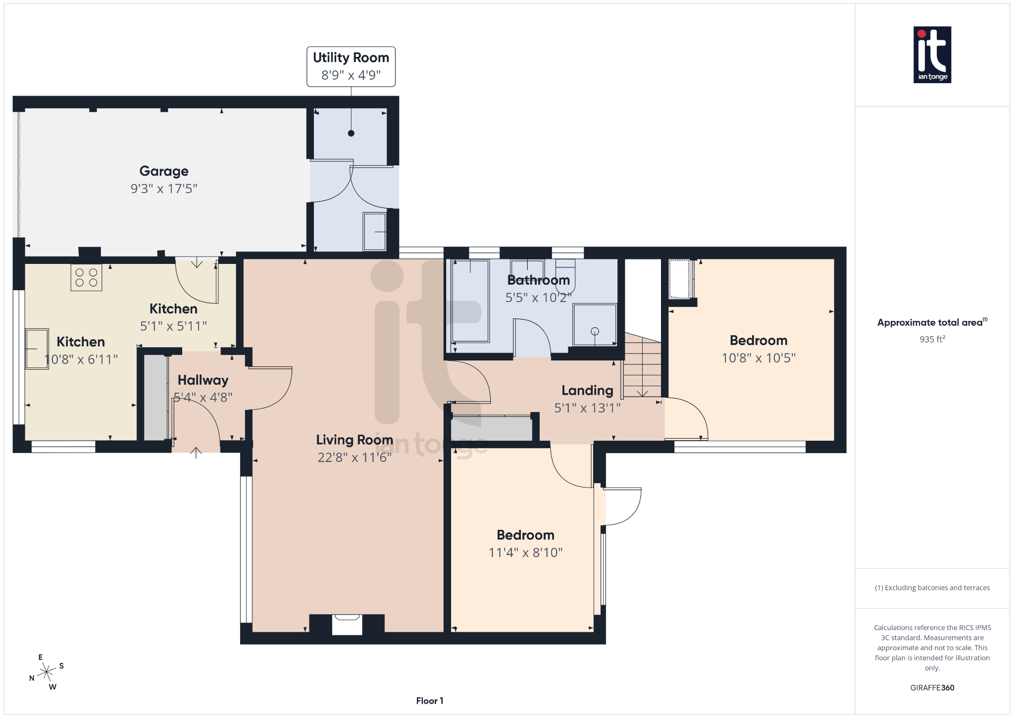 3 bedroom link detached bungalow SSTC in Stockport - Floorplan 3.