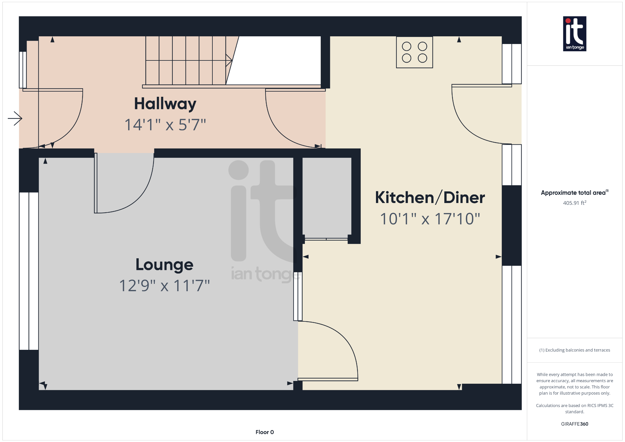 2 bedroom mid terraced house Under Offer in Stockport - Floorplan 2.