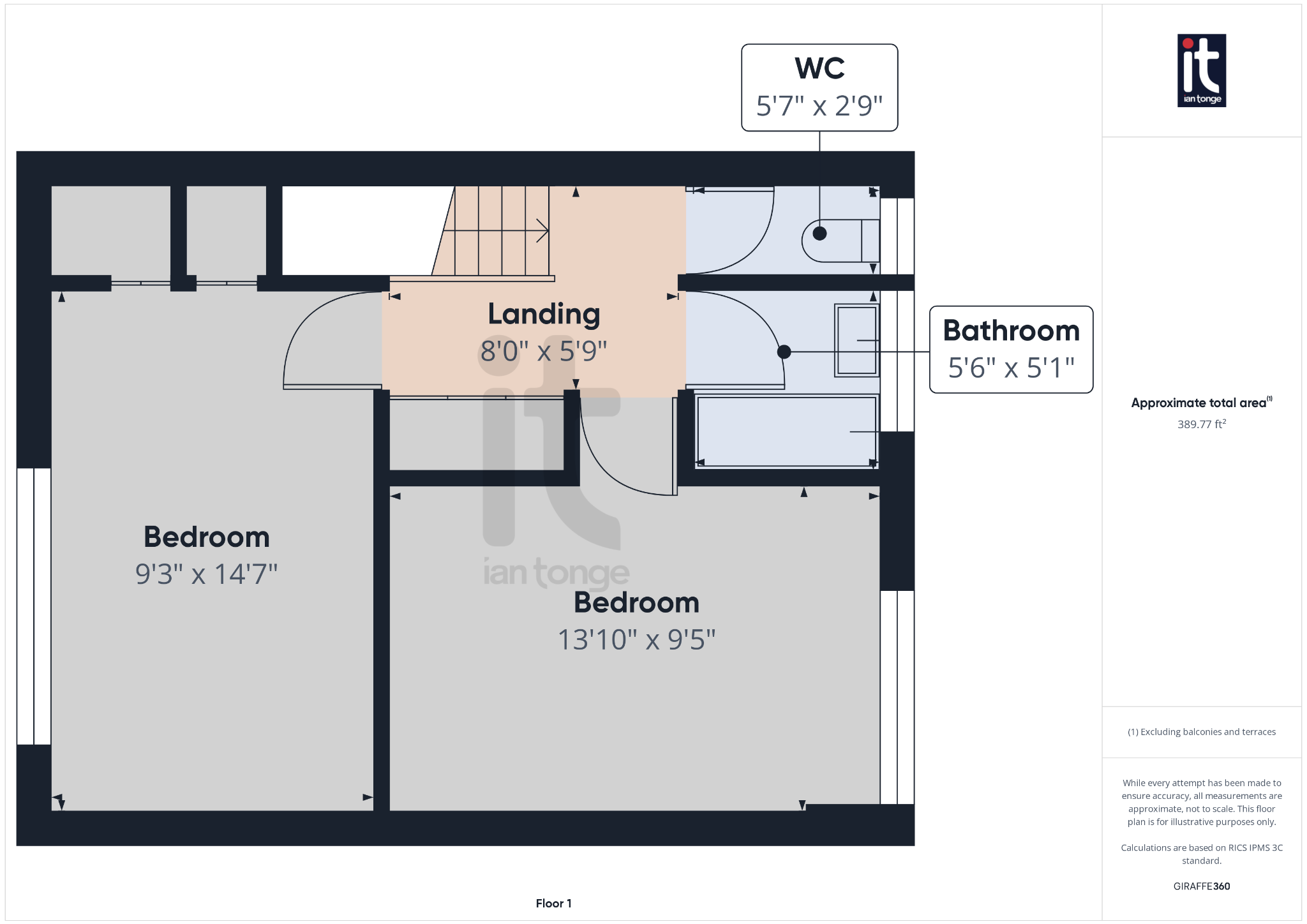 2 bedroom mid terraced house Under Offer in Stockport - Floorplan 3.